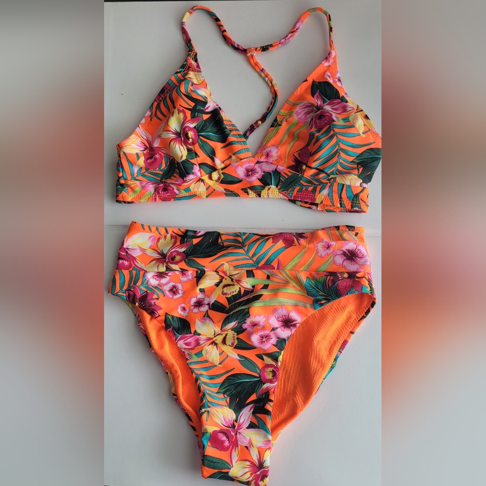 Revamped Womens Tropical Floral Bikini Set
